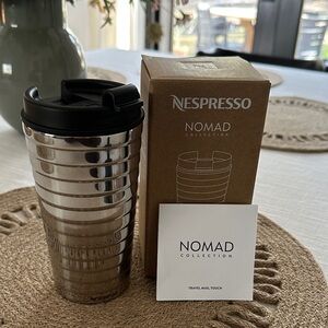 Nespresso Nomad Collection Silver Mug
